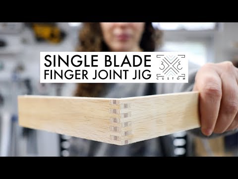 How to Make Finger Joints on the Table Saw // Box Joint // Joinery // Woodworking How To